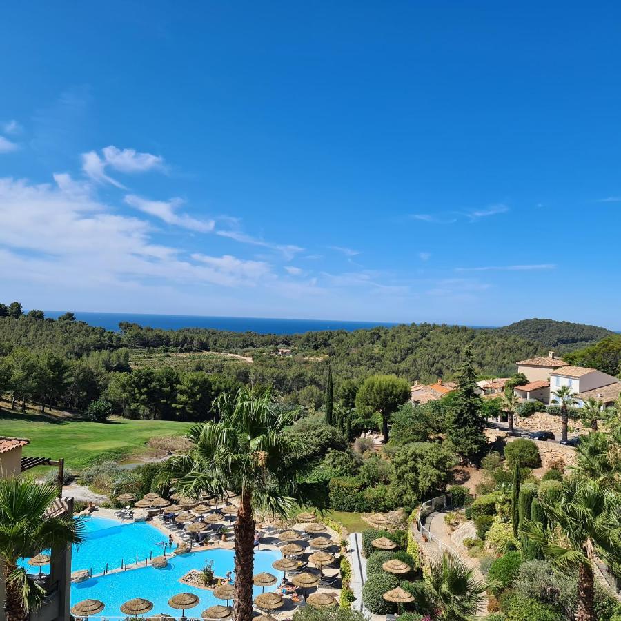 Superbe Villa-Domaine Avec Golf Piscine Et Tennis Saint-Cyr-sur-Mer Exteriör bild