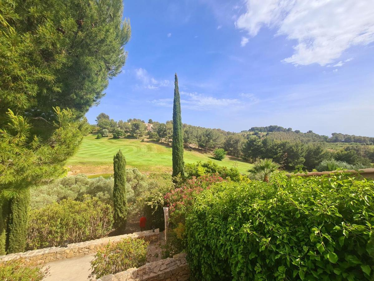 Superbe Villa-Domaine Avec Golf Piscine Et Tennis Saint-Cyr-sur-Mer Exteriör bild