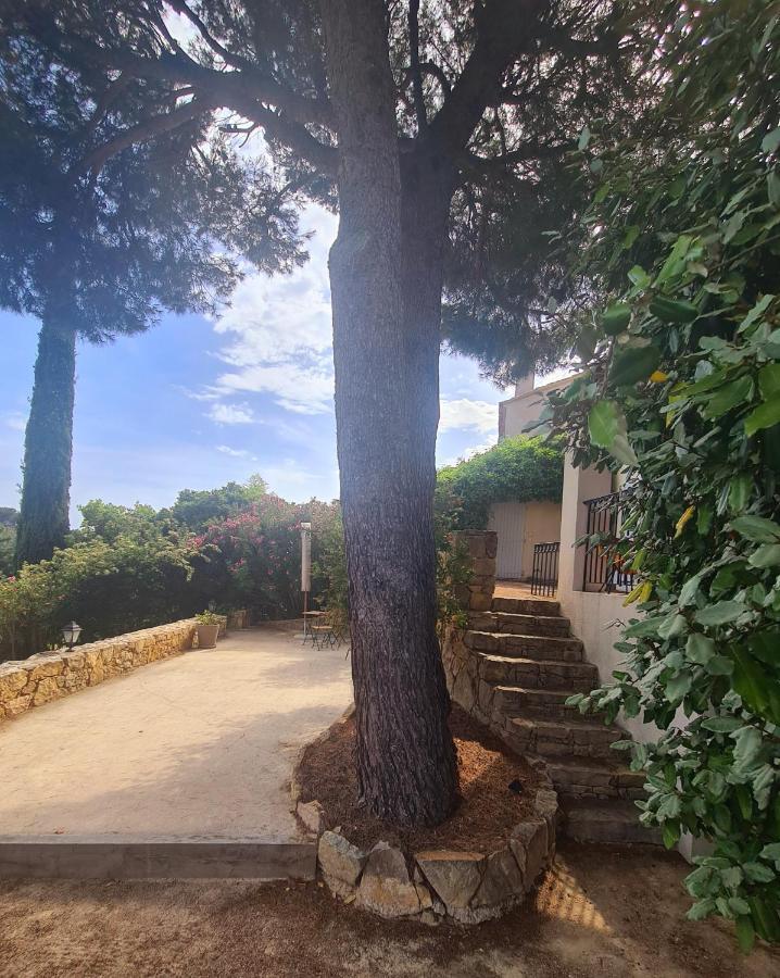 Superbe Villa-Domaine Avec Golf Piscine Et Tennis Saint-Cyr-sur-Mer Exteriör bild
