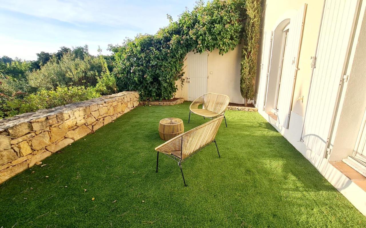 Superbe Villa-Domaine Avec Golf Piscine Et Tennis Saint-Cyr-sur-Mer Exteriör bild