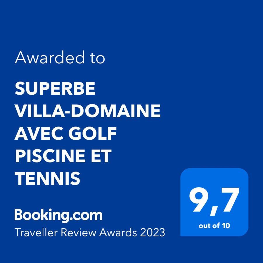 Superbe Villa-Domaine Avec Golf Piscine Et Tennis Saint-Cyr-sur-Mer Exteriör bild