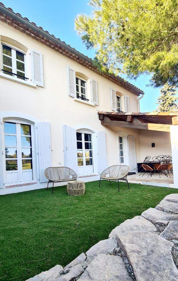 Superbe Villa-Domaine Avec Golf Piscine Et Tennis Saint-Cyr-sur-Mer Exteriör bild